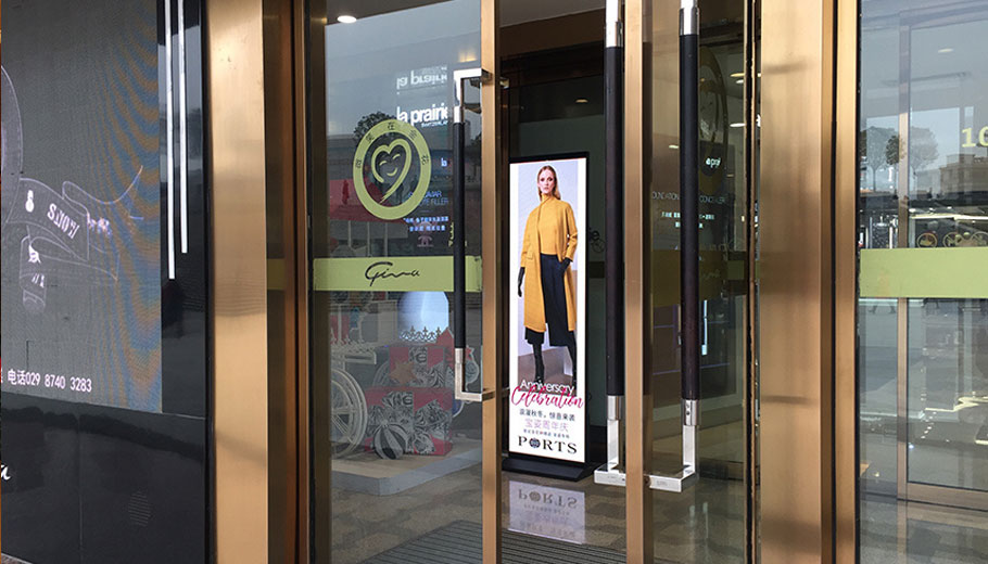 Cartel LED interior del centro comercial Xi'an Century Gold Flower