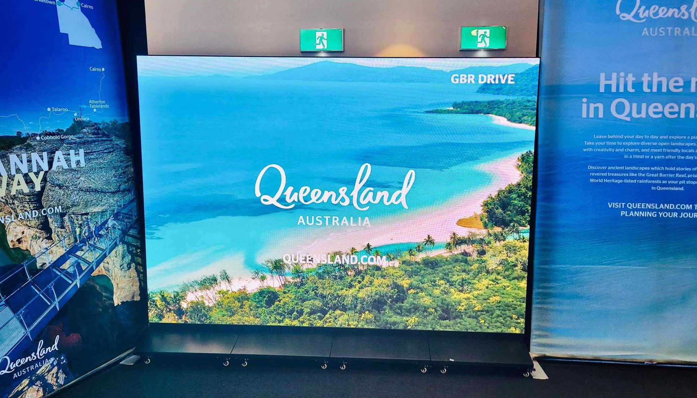 Indoor full color led display poster in Australia